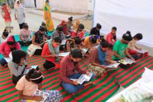 Attendees of Menstruation Awareness Training