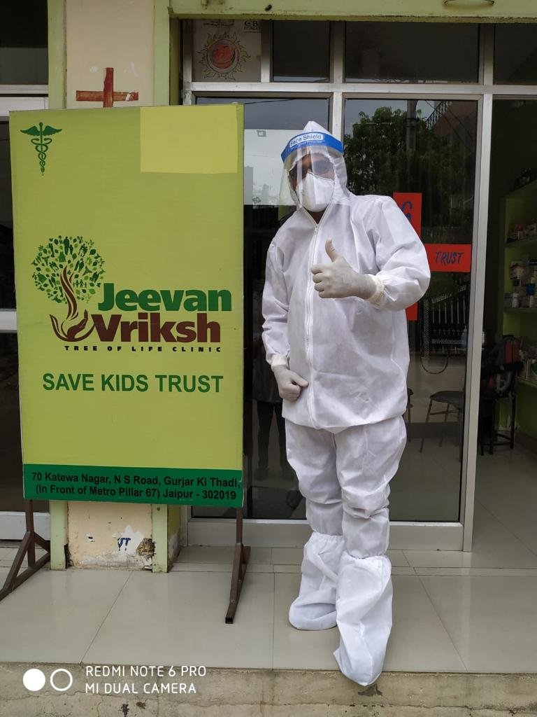 Provide healthcare to 20,000 people in India