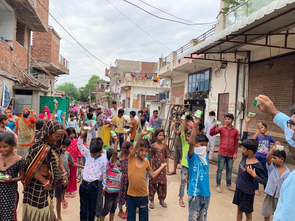 Provide healthcare to 20,000 people in India