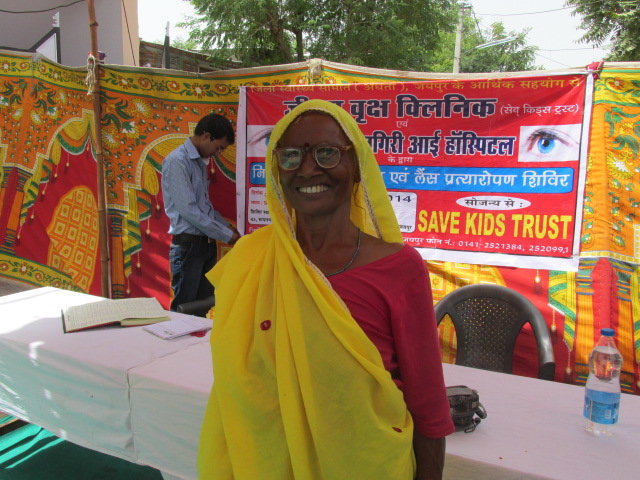 Provide healthcare to 20,000 people in India