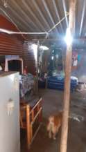 Normas house, she lives with 12 family members