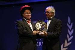 Greig Craft receives FIM Road Safety Award