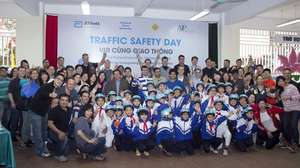 Students are excited about Traffic Safety Day!