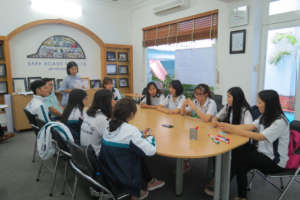 Focus group discussion with students held in HCMC.