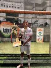 Subhan Celebrating His Football Achievement
