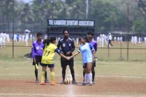 Captains Meet Before the Final Match