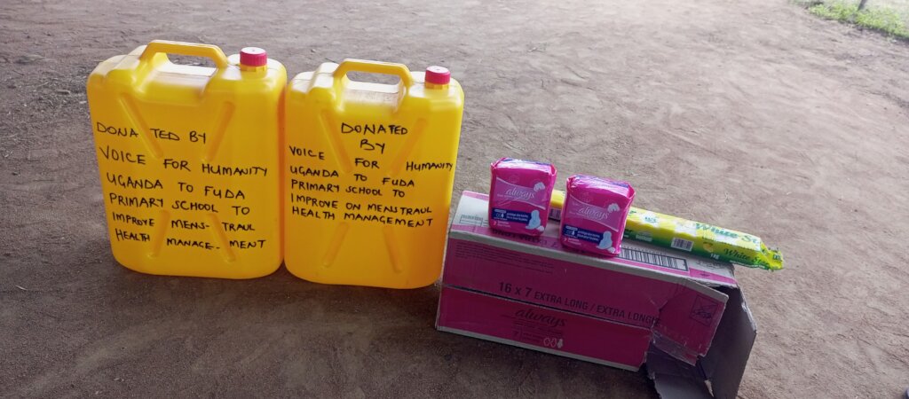 Menstrual Health Kits delivered to Fudan School