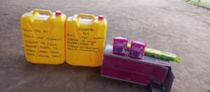 Menstrual Health Kits delivered to Fudan School