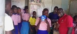 Recent distribution program at Amorwongora primary