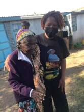 Our director with one of the grandmothers