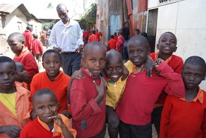 Students at Rehema Primary School