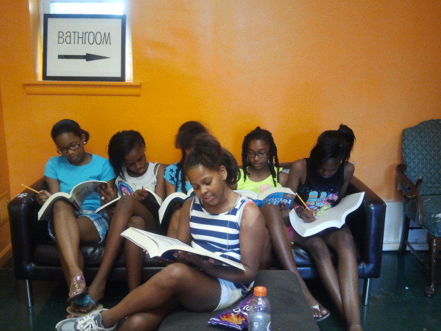 ABLE kids love reading!