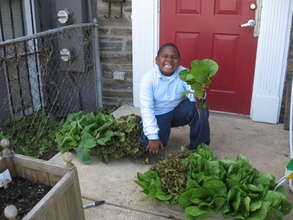 Connor in the Garden