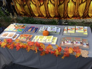 Some of the books we've given to our students.