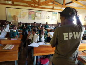 Environmental monitor talking to learners
