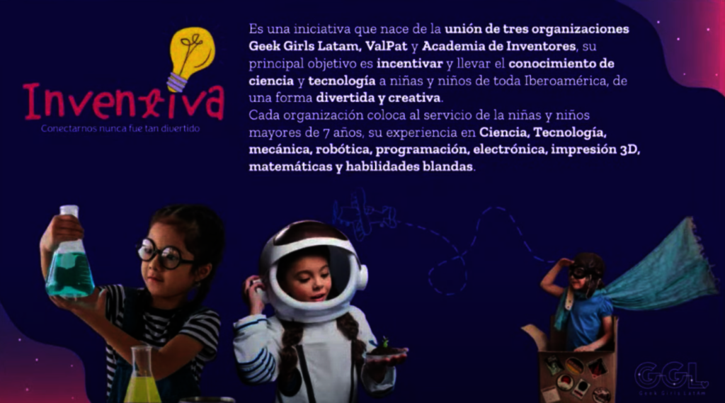 Support INVENTIVA, STEAM education to latina girls