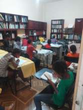 Children Reading in the Library