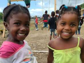 Happy girls.