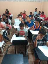 Older children undergoing testing