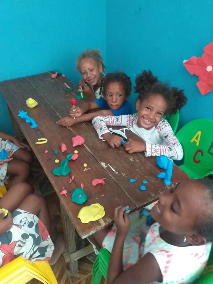 AHCC children engaged in play.