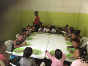AHCC meal time.
