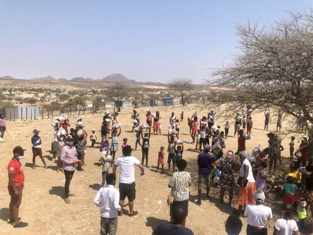 COVID19 Emergency Food Relief Distribution Namibia