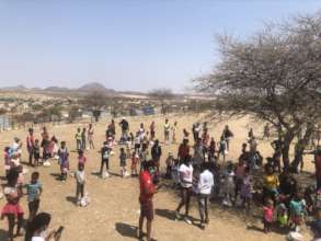 Food packages Beneficiaries in Groot Aub Sep20