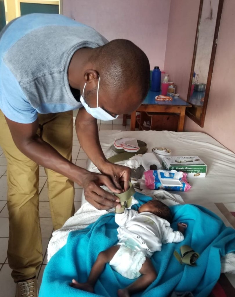 Rescue abandoned babies in Kenya