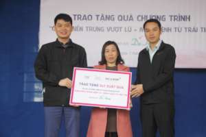 Awarded 541 gifts to children