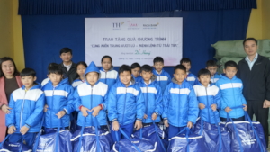 Awarded 541 gifts to children