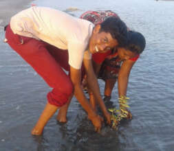 One Beneficiary woman