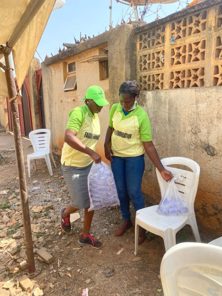 PROVIDE FOOD ITEM FOR 300 NIGERIA VULNERABLE WOMEN