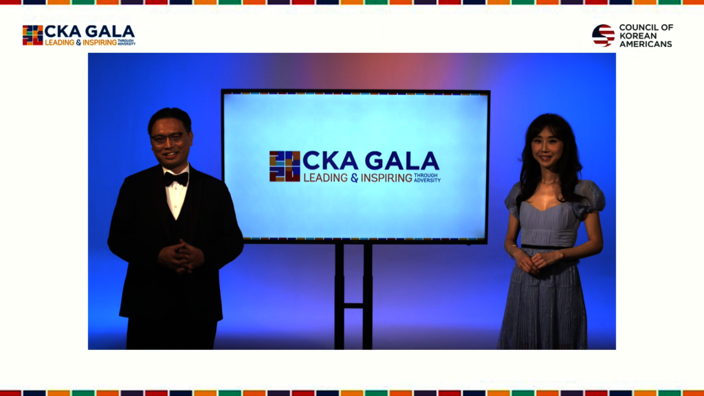 CKA Gala Emcees Abraham Kim and Jee Abbey Lee