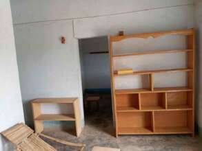 Furniture ready for books
