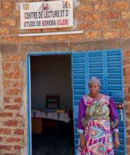 The Bereba center entrance