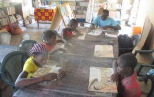 Guided reading in Bereba library