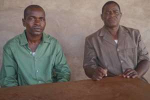 Meeting with mayor of Bereba in Nov 2020