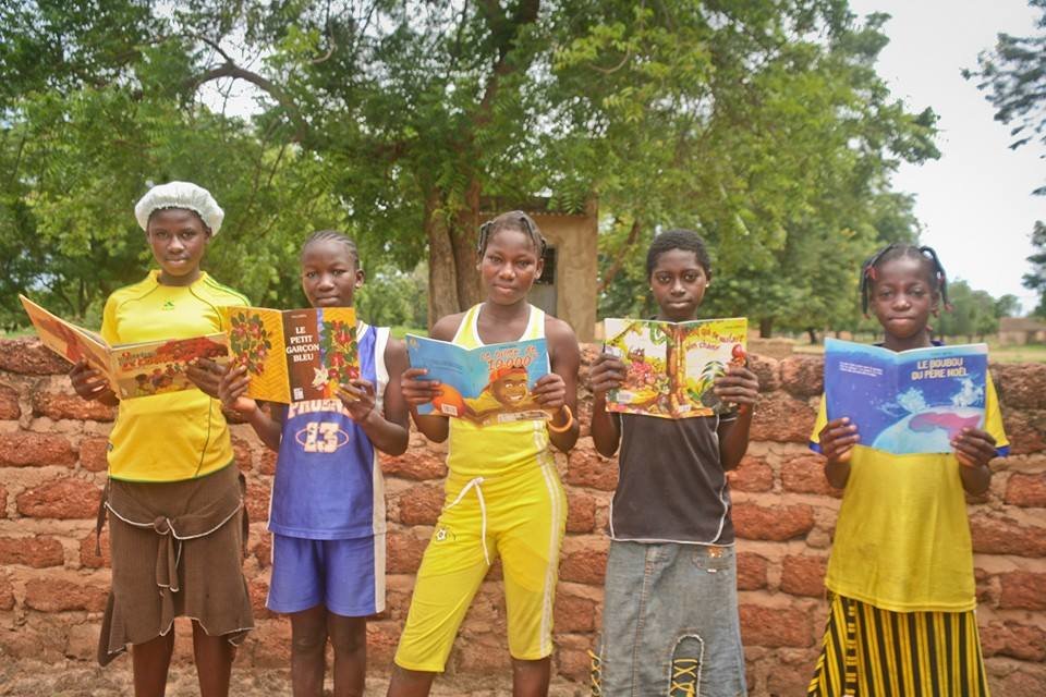 Reading in Bereba Library
