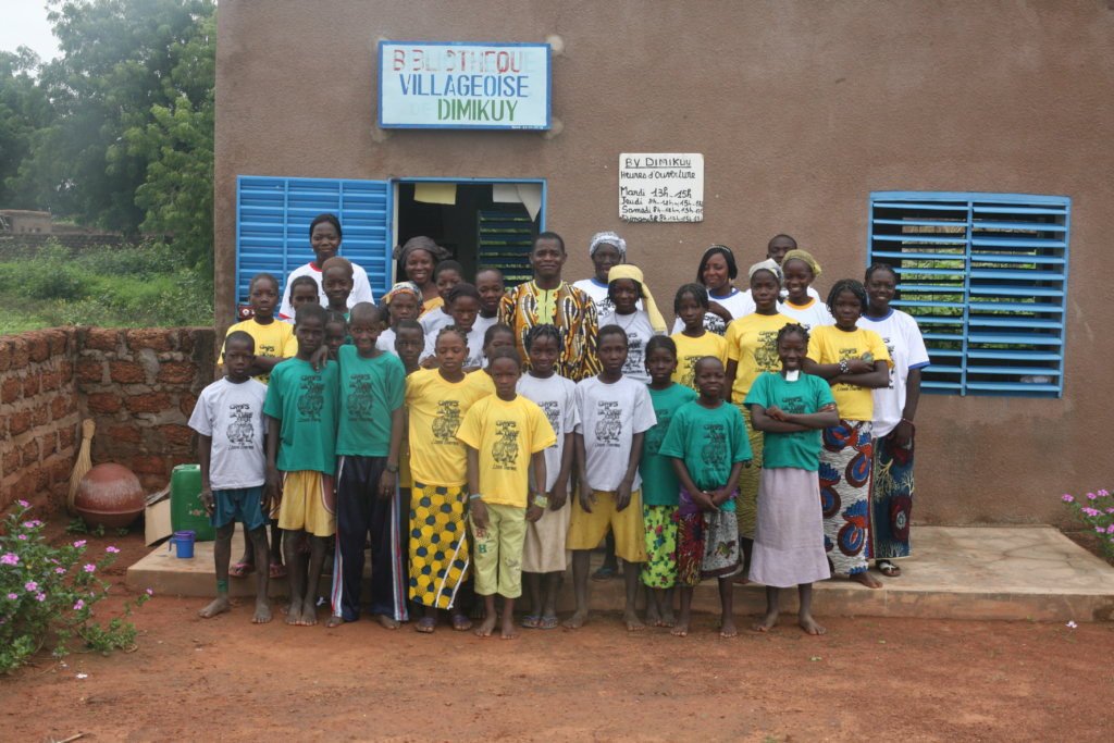 Reading camp in Bereba Library