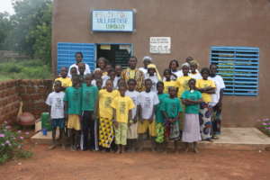 Reading camp in Bereba Library