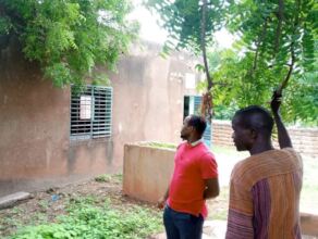 Visiting Bereba library