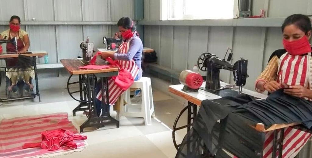 Rural Women Manufacturing their Products