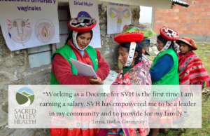 Economic Empowerment for Peruvian Health Educators