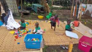 Dry season outdoor learning