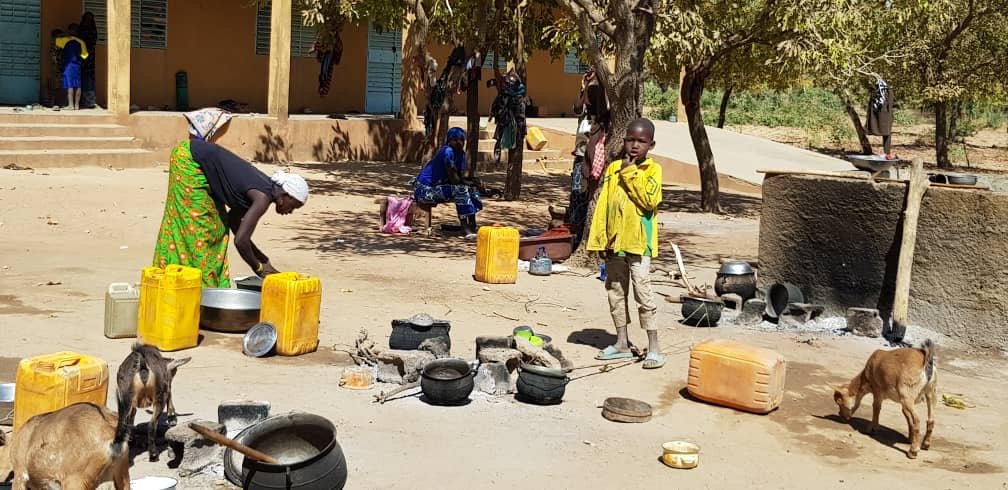 Help for refugees in Burkina Faso
