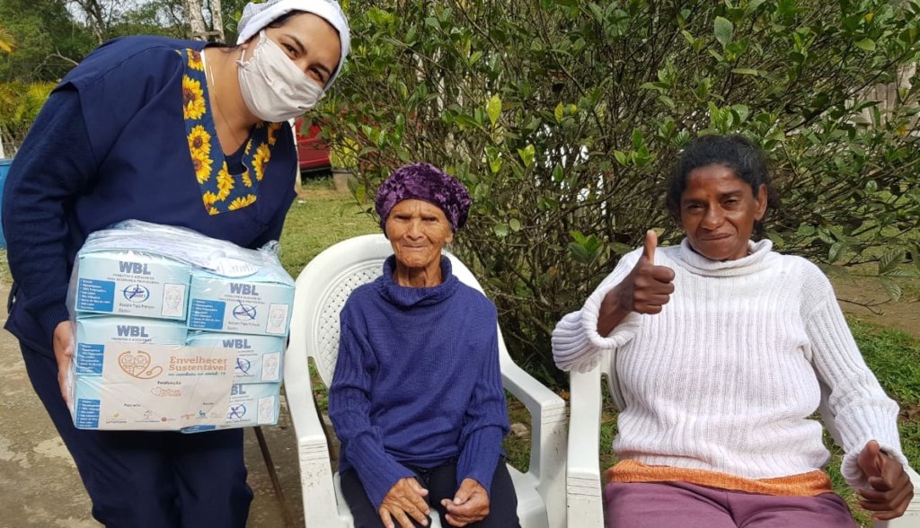 Beat Covid & up wellbeing of +500 elders in Brazil