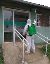 Disinfection: external and internal areas