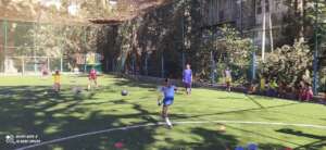 #kicklikeagirl On-field training session