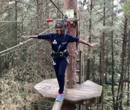 Reaching heights and keeping your balance!