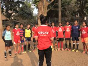 Girls teaching girls
